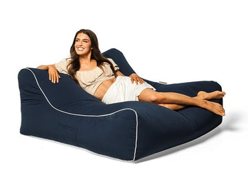Costa Luxe Bean Bag Lounger Navy