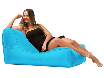 Media Lounge Bean Bags aqua