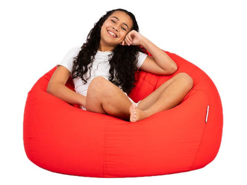 Coco Cotton Bean Bag 96CM Red