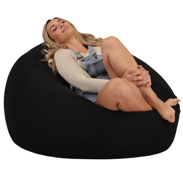 Coco Cotton Bean Bag 104CM Black