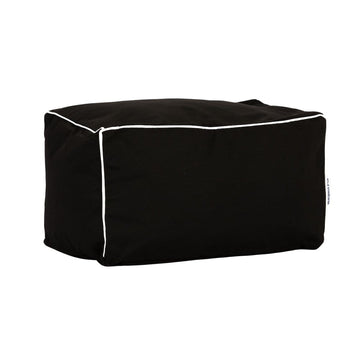 Copacabana Outdoor Ottoman Black