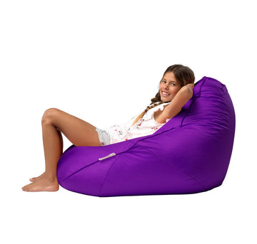 Freaky Cousin Kids Bean Bag Chairs Purple